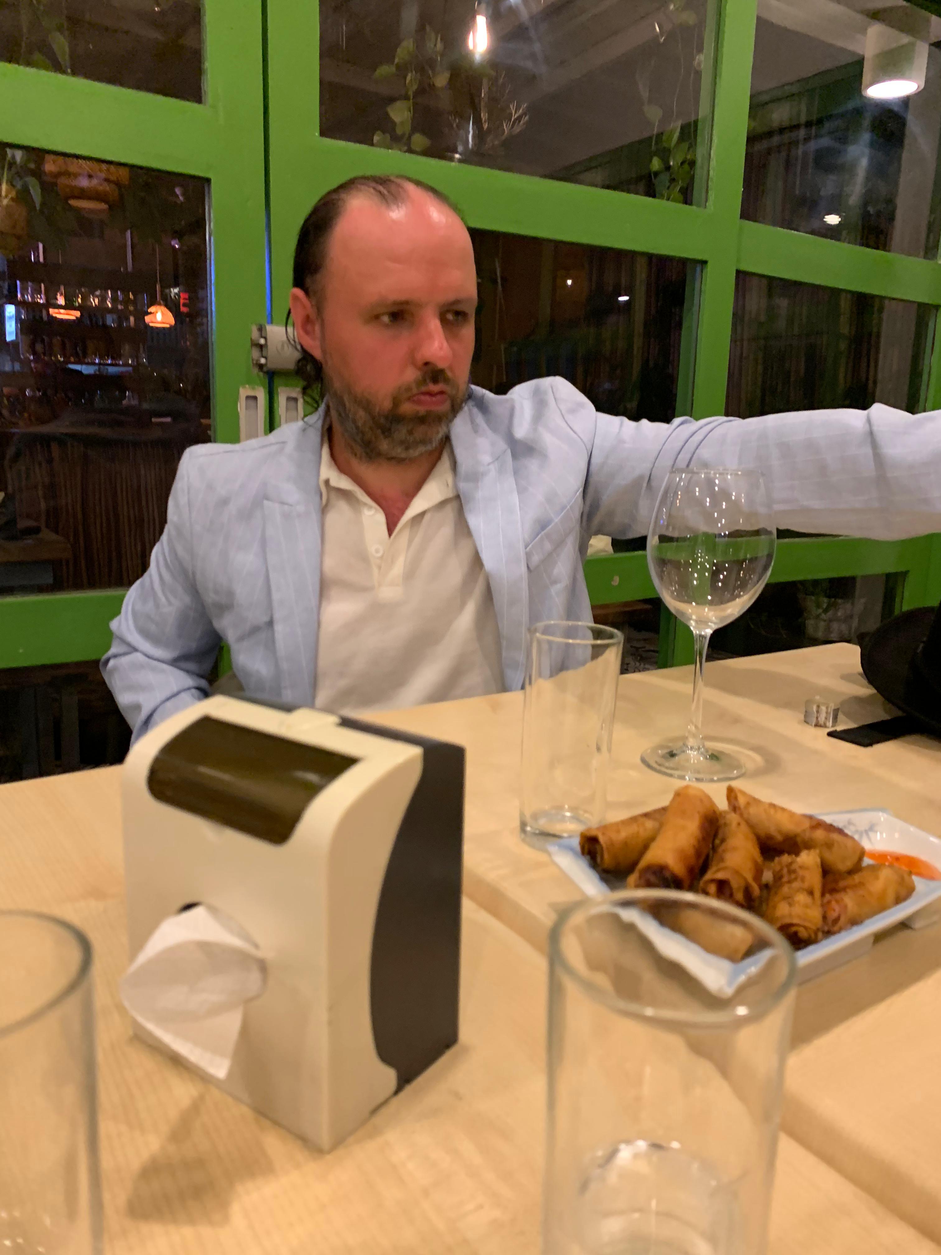 Family dinner celebration
